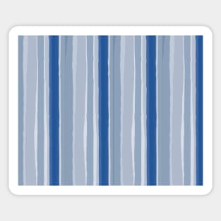 Blue lines Sticker